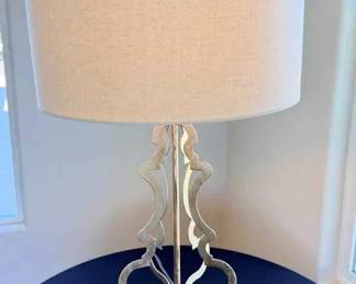 KR124Style Craft Castonia Silver Table Lamp