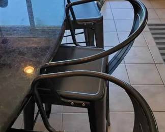 KR116Metal Bar Stools 