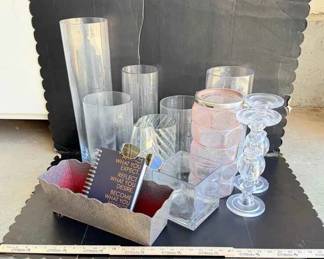 KR235Glass Candle Holder  More