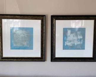 KR106VAbstract Art Prints In Blue