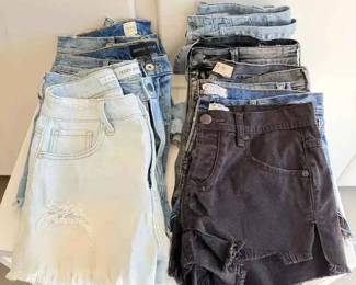 KR257Jean Shorts 