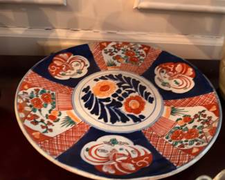 Antique Japanese Imari charger plate