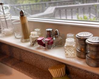 Vintage salt and pepper shaker collection