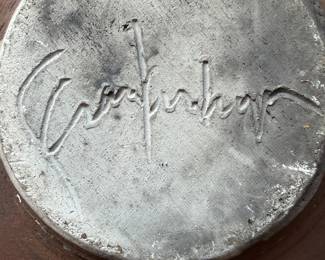 Raku Pottery Signature