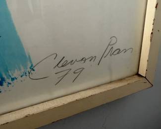 Original Art by Clevon Pram 1970
