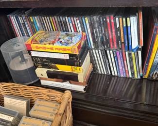 DVD's VHS tapes