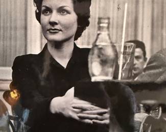 Vintage black and white photo