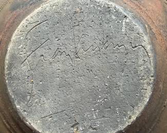 Raku Pottery signature