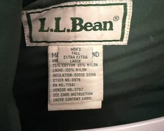 Men's L L Bean Jacket