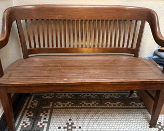Old Oak Bench
