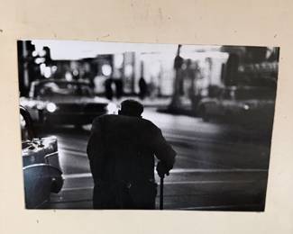 Vintage black and white photo