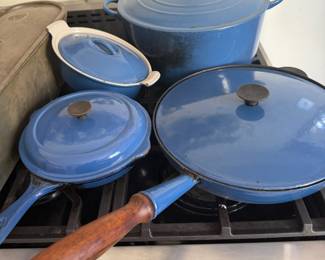 Le Creuset Cookware Blue