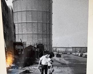 Vintage black and white photo