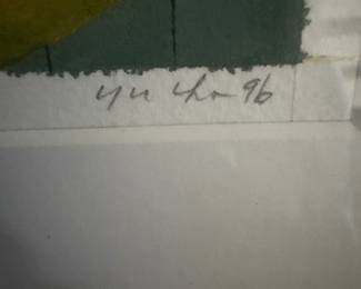 Art bu Yin Cha Artist's proof 1996