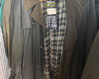Vintage Barbour Trench Coat