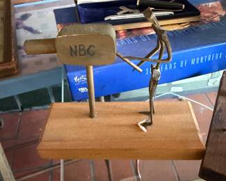 NBC Cameraman Sculpture