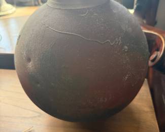 Raku Pottery Vase