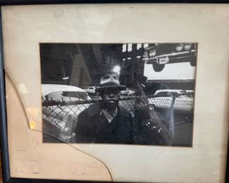 Vintage black and white photo