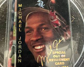 Michael Jordan Basketball Card