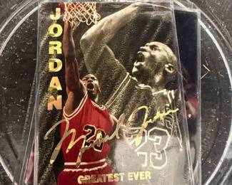 Michael Jordan Baseball Card