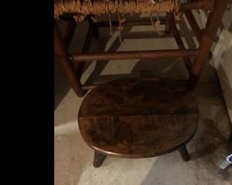 Antique foot stool 
