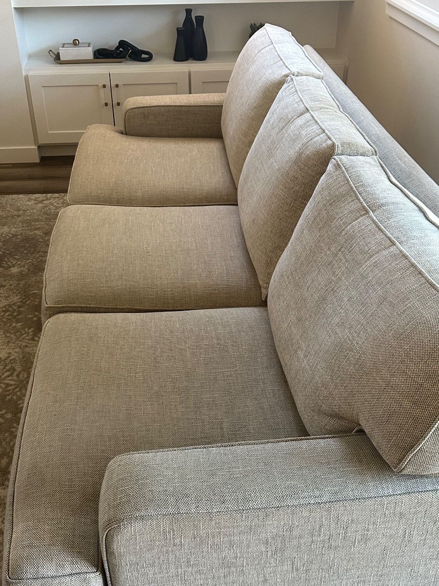 Ethan Allen Sofa - Light Gray - Like New 