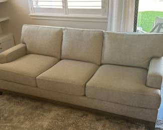 Ethan Allen Sofa - Like New - Light Gray 