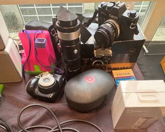 Vintage cannon camera