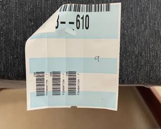 Tag on 1 of 2 twin size box springs