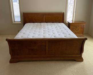 Thomasville king size sleigh bed (we believe this bedroom set is from the Elysee Collection)