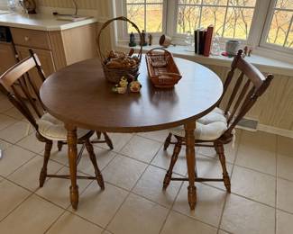Kitchen table and chairs…c. 1960’s