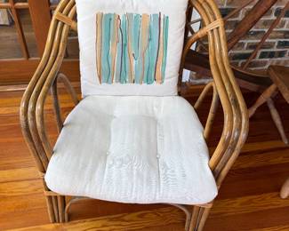 Side chair in bamboo