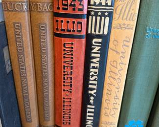 Vintage U of I yearbooks and other Illinois collectibles