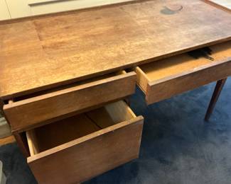 Merton Gershun for Dillingham "Esprit" Mid-Century Modern Walnut Desk