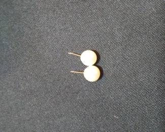 Pair of Pearl Stud Earrings