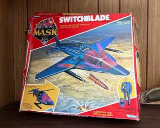 M.A.S.K. Switchblade Venom Helicopter/Airplane with Action Figure