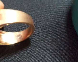 Men's Gold Signet Ring Setting