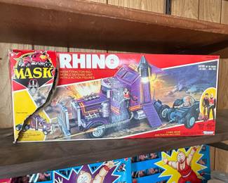 M.A.S.K. Rhino Tractor Rig / Mobile Defense Unit