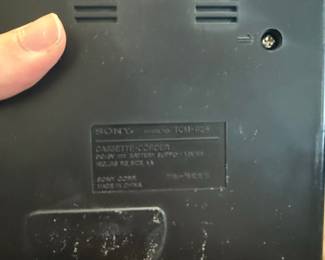 Sony TCM-929 Cassette-corder