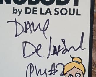 De La Soul "and the Anonymous Nobody..." Vinyl Record - Signed