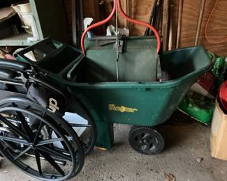 Ames "Easy Roller Plus" Garden Cart / Wheelbarrow