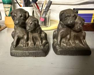 Orphans Dog Bookends