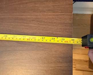 Mid-Century Modern Metal and Wood Desk