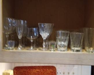 Le Parfait Preserving Jar and Assorted Glassware