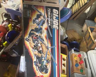G.I. Joe "Tomahawk" Helicopter Toy Box (1985)