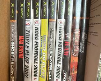 Original Xbox Video Games Lot