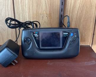 Sega Game Gear Portable Video Game System with Sega Power Back
