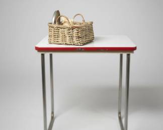 Vintage Enamel Top Kitchen Table