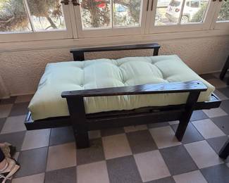 Mid-Century Modern Style Lounge Chairs with Ottomans