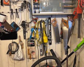 Assorted Hand and Power Tools and Supplies